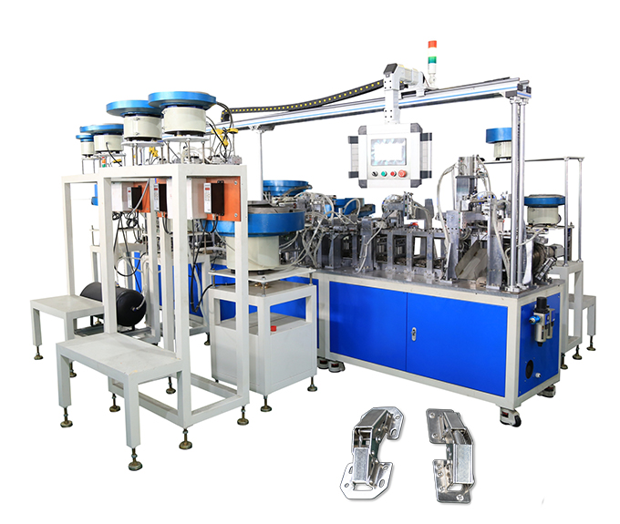 四寸鉸鏈青蛙全自動組裝機