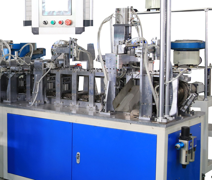 四寸鉸鏈青蛙全自動組裝機