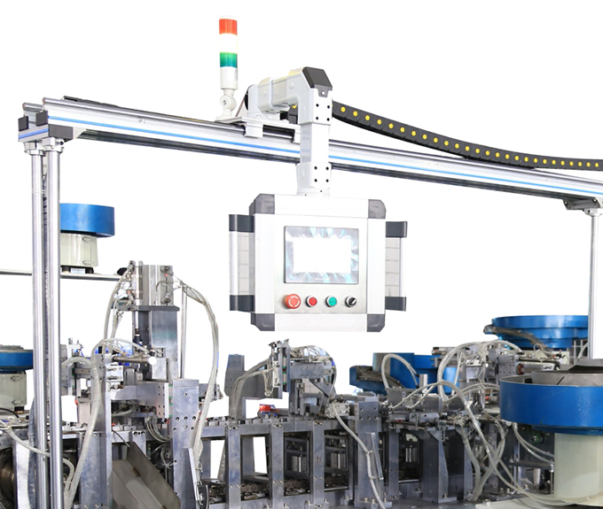 四寸鉸鏈青蛙全自動組裝機